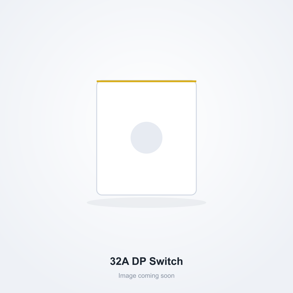 32A DP Switch with Enclosure