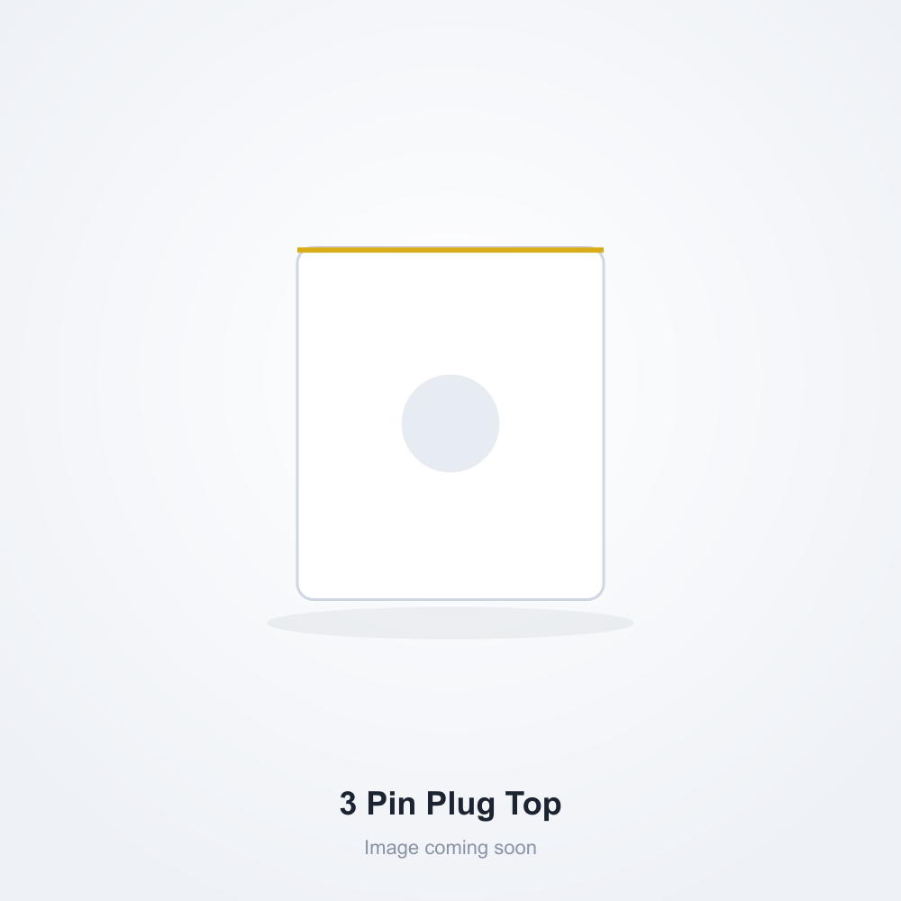 3 Pin Plug Top