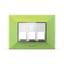 Light green silver pastel