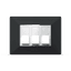 Velvet black silver premium