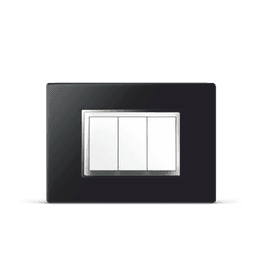 Matte black silver wooden mettalic G-Max Plate