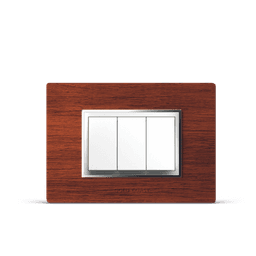 Teakwood silver wooden mettalic G-Max Plate