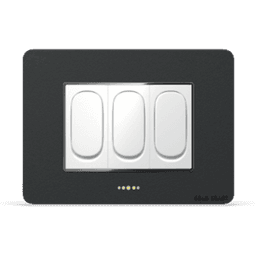 Velvet black silver G-Star Plate