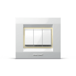 White ivory regular G-Woody Plate