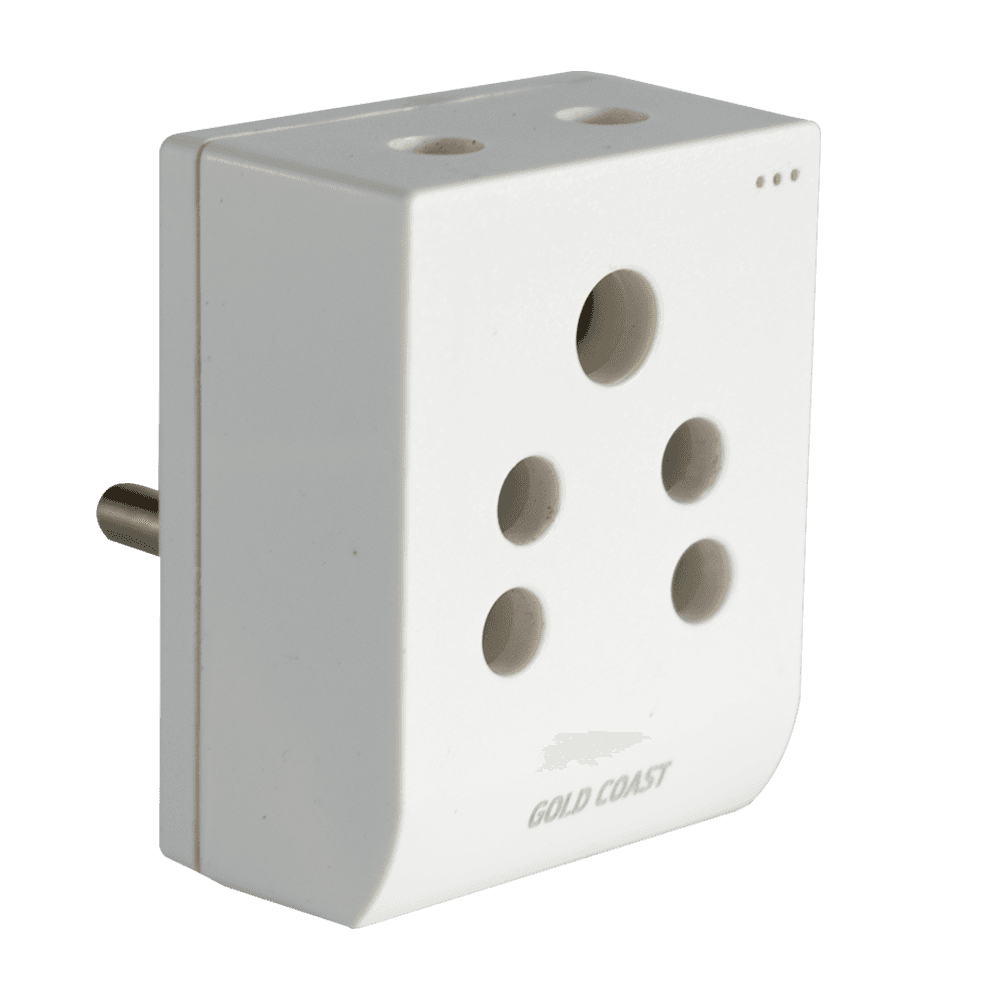 6A 3-Pin Multi-Plug with LED GLO