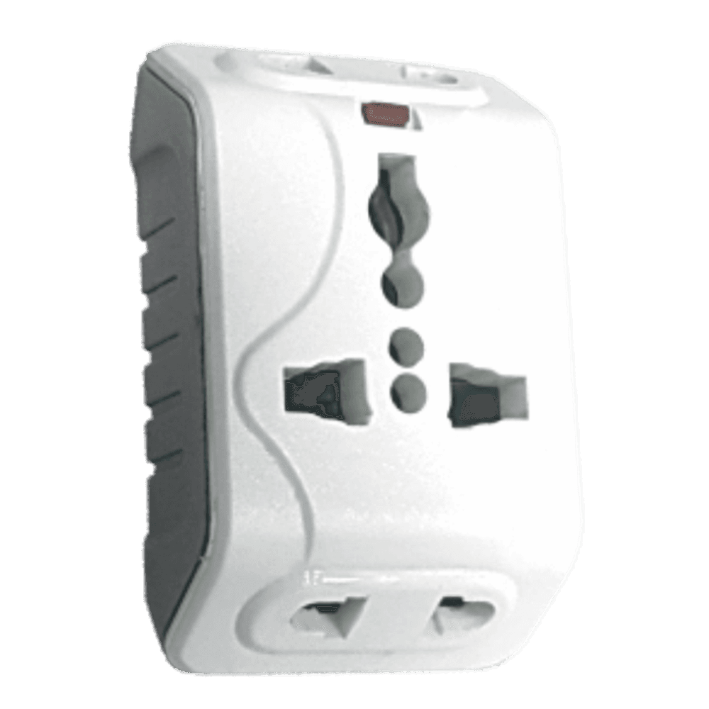 Universal Multi-Plug Adaptor with LED GEM
