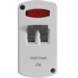 32A DP home safe switch Surface DP Switch with Urea