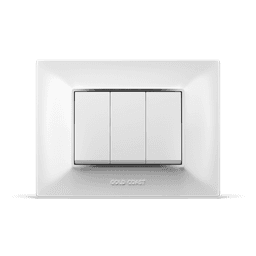 L-Pro white silver front L-Pro Plate