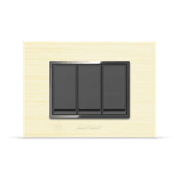 L-Zen pinewood silver front L-Zen Plate