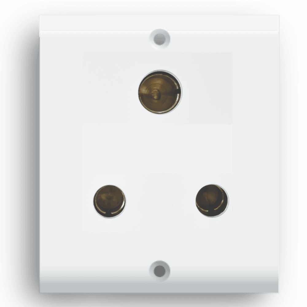 6A 3-Pin Socket