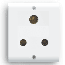 6a 3 pin socket 6A 3-Pin Socket