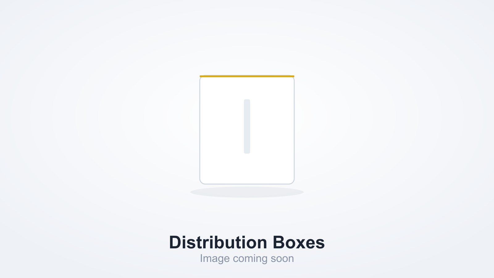 Distribution Box product range