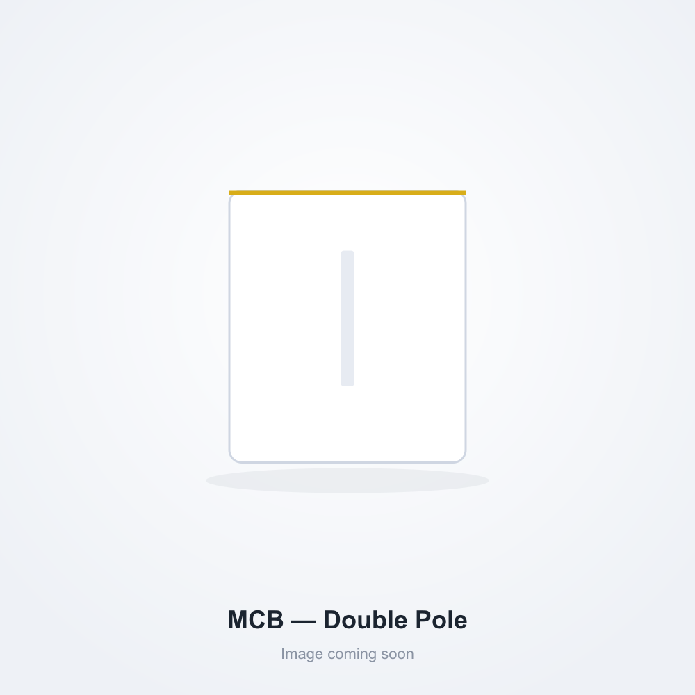 C-Series MCB — Double Pole