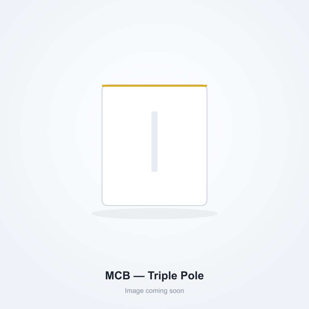 C-Series MCB — Triple Pole