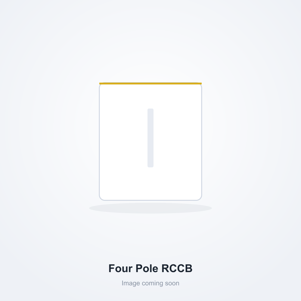 Four Pole RCCB