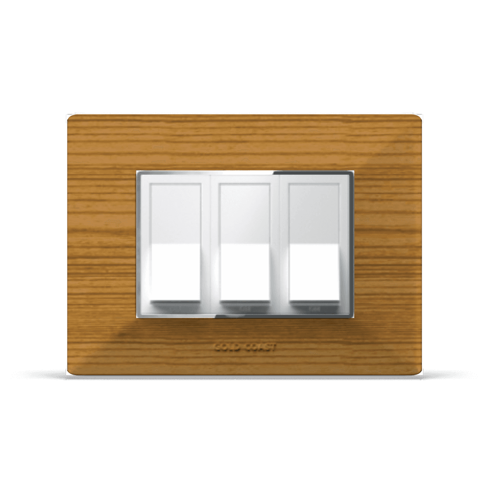 Oakwood silver wooden metalic