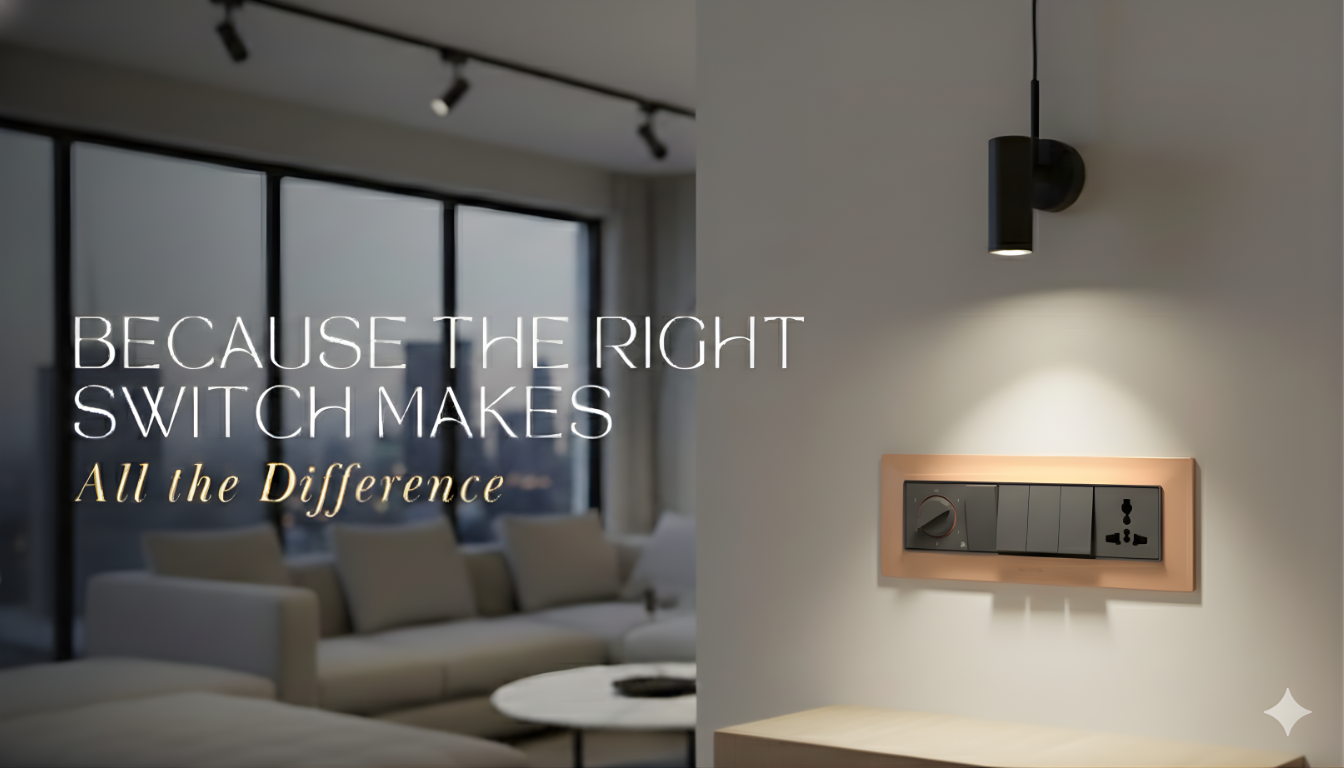 Choose Right Electrical Switches and Sockets